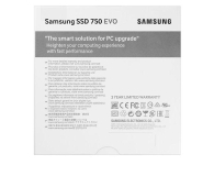 SAMSUNG DYSK SSD 750 EVO 250GB MZ-750250BW3 lat gwarancji, SATA III, 2.5,  odczyt: 540MB/s, zapis: 520MB/s - 304019 - zdjęcie 6